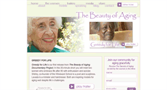 Desktop Screenshot of beautyofaging.com